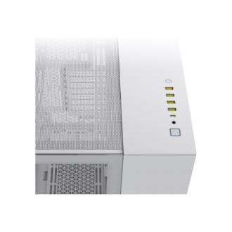 Corsair Dual Chamber PC Case | iCUE LINK 6500X RGB | White | Mid Tower | Power supply included No | ATX