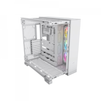 Corsair Dual Chamber PC Case | iCUE LINK 6500X RGB | White | Mid Tower | Power supply included No | ATX