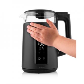 ETA ETA959590000 Elena Electric kettle, 1.7 L, 2200 W, Black/Glass | ETA ETA ETA959590000 Elena Electric kettle, 1.7 L, 2200 W, Black/Glass | ETA