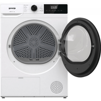 Gorenje Dryer Machine | DHNE82 | Energy efficiency class Class D | Front loading | 8 kg | LED | Depth 55 cm | White Gorenje Dryer Machine | DHNE82 | Energy efficiency class Class D | Front loading | 8 kg | LED | Depth 55 cm | White