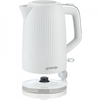 Gorenje Kettle | K17DPW | Electric | 2200 W | 1.7 L | Stainless steel | 360 rotational base | White