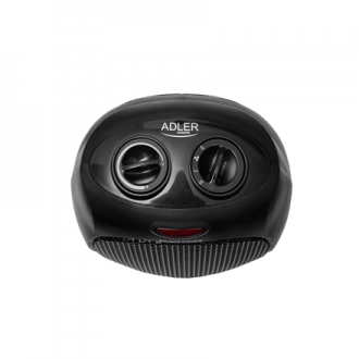 Adler | AD 7702 | Fan Heater | 1500 W | Number of power levels 2 | Black