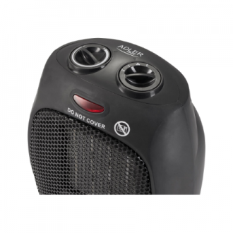 Adler | AD 7702 | Fan Heater | 1500 W | Number of power levels 2 | Black