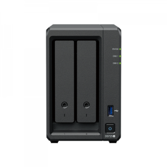 Synology DiskStation | DS725+ | AMD Ryzen | R1600 | 4 GB | DDR4 | Black Synology DiskStation | DS725+ | AMD Ryzen | R1600 | 4 GB | DDR4 | Black