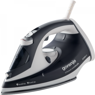 Gorenje | SIH2200DGT | Steam Iron | 2200 W | Water tank capacity 280 ml | Continuous steam 30 g/min | Steam boost performance 90 Gorenje | SIH2200DGT | Steam Iron | 2200 W | Water tank capacity 280 ml | Continuous steam 30 g/min | Steam boost performance 90