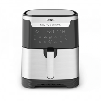 TEFAL Easy Fry and Grill XXL Fryer | EY801D | Power 1830 W | Capacity 6.5 L | Black/Stainless Steel