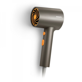 Philips Hair Dryer | BHD321/00 3000 Series | 1600 W | Number of temperature settings 2 | Ionic function | Grey/Orange Philips Hair Dryer | BHD321/00 3000 Series | 1600 W | Number of temperature settings 2 | Ionic function | Grey/Orange
