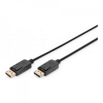 Digitus | DisplayPort Connection Cable | AK-340100-010-S | DP male | DP male | DP to DP | 1 m Digitus | DisplayPort Connection Cable | AK-340100-010-S | DP male | DP male | DP to DP | 1 m