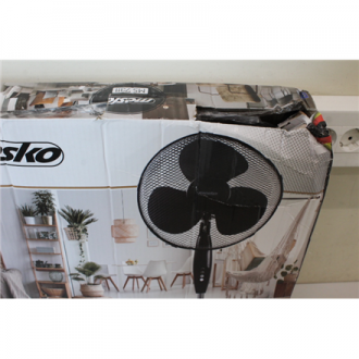 SALE OUT. | Mesko | Fan | MS 7311 | Stand Fan | DAMAGED PACKAGING, SCRATCHED, BENT SUPPORT | Black | Diameter 40 cm | Number of 