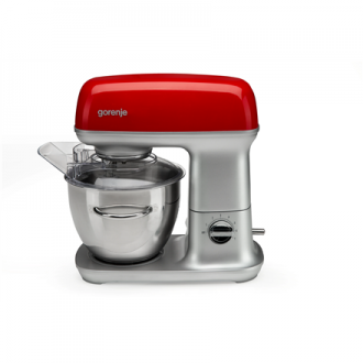 Gorenje | Kitchen machine | MMC1000RLR | 1000 W | Number of speeds 7 | Bowl capacity 4.5 L | Meat mincer | Stainless Steel/Red