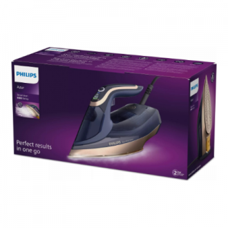 Philips | DST8050/20 Azur | Steam Iron | 3000 W | Water tank capacity 350 ml | Continuous steam 85 g/min | Blue
