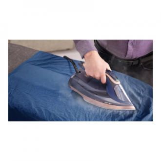 Philips | DST8050/20 Azur | Steam Iron | 3000 W | Water tank capacity 350 ml | Continuous steam 85 g/min | Blue