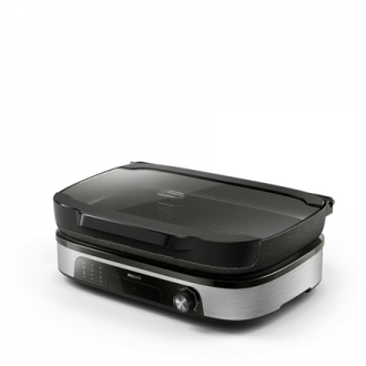 Philips Table Grill | HD6212/90 | 2400 W | Black/Stainless Steel Philips Table Grill | HD6212/90 | 2400 W | Black/Stainless Steel