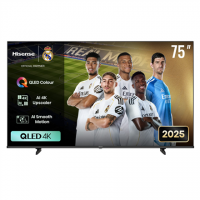 Hisense QLED TV | 75E7Q | 75 | Smart TV | VIDAA | 4K UHD | Black