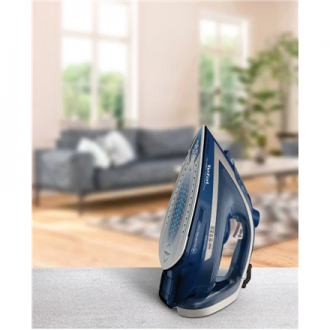 TEFAL | Steam Iron | FV6830E0 | Steam Iron | 2800 W | Water tank capacity 270 ml | Continuous steam 50 g/min | Silver/Blue