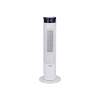 Adler | Tower Fan Heater with Humidifier | AD 7730 | Ceramic | 2200 W | Number of power levels 2 | Suitable for rooms up to 25 m
