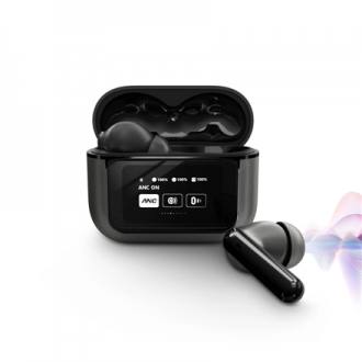 Energy Sistem True Wireless Earphones | Icon Series | Built-in microphone | Bluetooth | ANC | Graphite Energy Sistem True Wireless Earphones | Icon Series | Built-in microphone | Bluetooth | ANC | Graphite