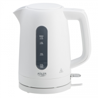 Adler Kettle | AD 1379w | Electric | 2200 W | 1.7 L | Polypropylene | 360 rotational base | White Adler Kettle | AD 1379w | Electric | 2200 W | 1.7 L | Polypropylene | 360 rotational base | White