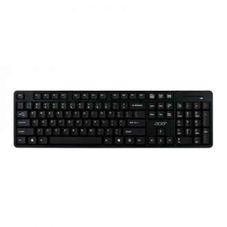 Acer Keyboard and Mouse AAK410 (Retail Pack) | Keyboard and Mouse Set | Wireless | US | Black