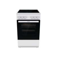 Gorenje Cooker | GEC5A21WG-B | Hob type Electric | Oven type Electric | White | Width 50 cm | Grilling | Depth 59.4 cm | 68 L