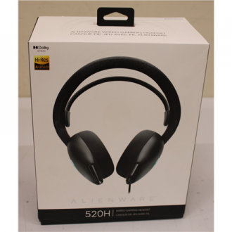 SALE OUT. Dell Alienware Wired Gaming Headset - AW520H (Dark Side of the Moon) | Dell Alienware Wired Gaming Headset | AW520H | 