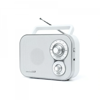 Muse | Portable Radio | M-051RW | AUX in | White Muse | Portable Radio | M-051RW | AUX in | White