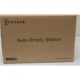 SALE OUT. Ecovacs Auto-Empty Station in White for OZMO T8 Series and N8/T9 Series incl. 2 dust bags | Ecovacs | Auto-Empty Stati