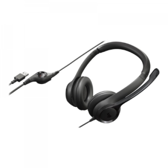 Logitech | Computer headset | H390 | Built-in microphone | USB Type-A | Black Logitech | Computer headset | H390 | Built-in microphone | USB Type-A | Black