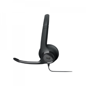 Logitech | Computer headset | H390 | Built-in microphone | USB Type-A | Black Logitech | Computer headset | H390 | Built-in microphone | USB Type-A | Black