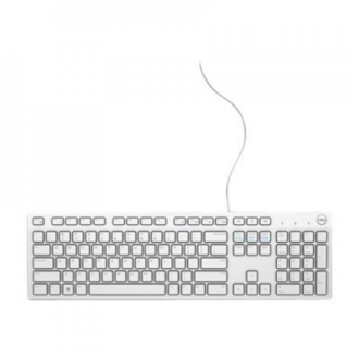 Dell | KB216 | Multimedia | Wired | EN | White | USB