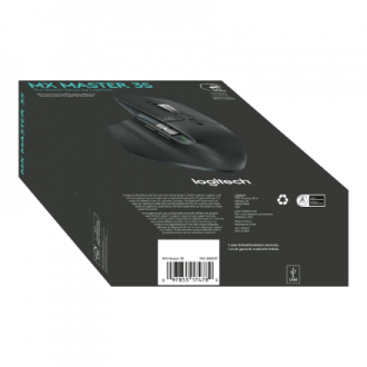 Logitech MX MASTER 3S Wireless Mouse, Graphite | Logitech