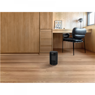 Mill FH1500BLACK | Ceramic fan heater | 1500 W | Suitable for rooms up to 22 m | Black