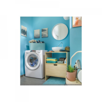 Candy RO41274DWMCT/1-S Washing Machine, A, Front loading, Depth 40 cm, 7 kg, White | Candy