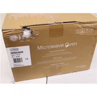 SALE OUT. | LG | Microwave Oven | MH6535GIS | Free standing | 25 L | 1700 W | Grill | Black | DAMAGED PACKAGING SALE OUT. | LG | Microwave Oven | MH6535GIS | Free standing | 25 L | 1700 W | Grill | Black | DAMAGED PACKAGING