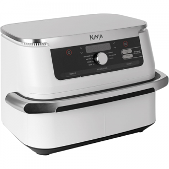 Ninja AF500EUWH Double Hot Air Fryer White | NINJA