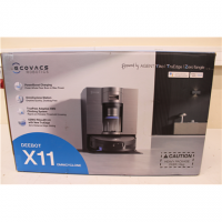 SALE OUT. Ecovacs DEEBOT X11 OMNICYCLONE EU Vacuum & mop, Wet&Dry,with new bagless All-in-One OmniCyclone station, Black (with b  SALE OUT. Ecovacs DEEBOT X11 OMNICYCLONE EU Vacuum & mop, Wet&Dry,with new bagless All-in-One OmniCyclone station, Black (with b