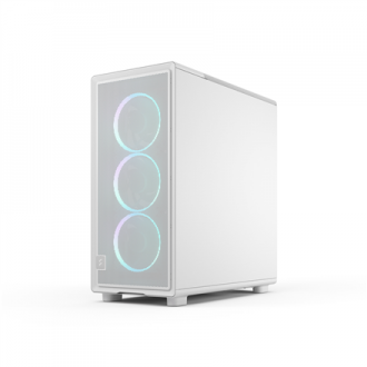 Fractal Design Case | Epoch | White TG RGB Clear Tint | ATX | Power supply included No