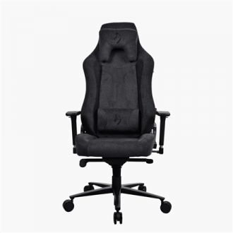 Arozzi Soft Fabric/Metal/Aluminium | Gaming Chair | Vernazza Soft Fabric | Pure Black Arozzi Soft Fabric/Metal/Aluminium | Gaming Chair | Vernazza Soft Fabric | Pure Black