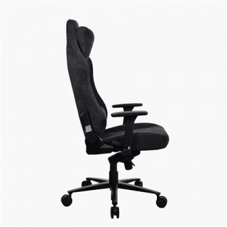 Arozzi Soft Fabric/Metal/Aluminium | Gaming Chair | Vernazza Soft Fabric | Pure Black Arozzi Soft Fabric/Metal/Aluminium | Gaming Chair | Vernazza Soft Fabric | Pure Black