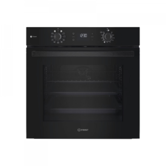 Whirlpool IO K58HS B Oven, Built-in, Electric, Width 55.1 cm, Self cleaning, Black | INDESIT