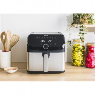 TEFAL Easy Fry Mega Air Fryer | EY855D10 | Power 1700 W | Capacity 7.5 L | Black