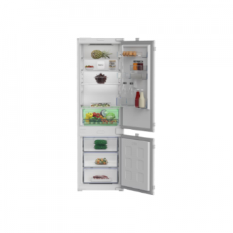 Beko B3BCNA294HS Refrigerator, E, Built-in, Combi, Height 1.775 cm, Fridge 194 L, White | BEKO