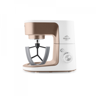 ETA Kitchen machine | Gratussino III Elements 302390210 | 1200 W | Number of speeds 8 | Bowl capacity 4.5 L | White/Rose Gold ETA Kitchen machine | Gratussino III Elements 302390210 | 1200 W | Number of speeds 8 | Bowl capacity 4.5 L | White/Rose Gold