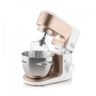 ETA Kitchen machine | Gratussino III Elements 302390210 | 1200 W | Number of speeds 8 | Bowl capacity 4.5 L | White/Rose Gold ETA Kitchen machine | Gratussino III Elements 302390210 | 1200 W | Number of speeds 8 | Bowl capacity 4.5 L | White/Rose Gold
