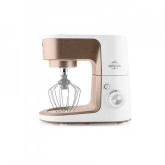 ETA Kitchen machine | Gratussino III Elements 302390210 | 1200 W | Number of speeds 8 | Bowl capacity 4.5 L | White/Rose Gold ETA Kitchen machine | Gratussino III Elements 302390210 | 1200 W | Number of speeds 8 | Bowl capacity 4.5 L | White/Rose Gold