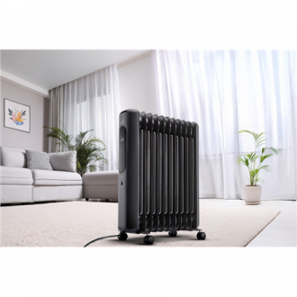 ETA Oil Radiator Heater | Sole Smart 262590000 | Oil Radiator | 2500 W | Number of power levels 3 | Black