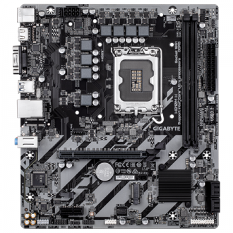 Gigabyte H810M H | Processor family Intel | Processor socket LGA1851 | DDR5 | Supported hard disk drive interfaces SATA, M.2 | N Gigabyte H810M H | Processor family Intel | Processor socket LGA1851 | DDR5 | Supported hard disk drive interfaces SATA, M.2 | N