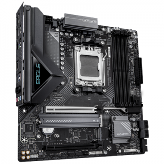 Gigabyte B850M EAGLE WF6E | Processor family AMD | Processor socket AM5 | DDR5 | Supported hard disk drive interfaces SATA, M.2 Gigabyte B850M EAGLE WF6E | Processor family AMD | Processor socket AM5 | DDR5 | Supported hard disk drive interfaces SATA, M.2