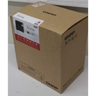 SALE OUT. QNAP TS-473A-8G, 4-bay NAS, AMD Ryzen V1000 series V1500B 4C/8T 2.2GHz, 8GB DDR4 RAM | QNAP 4-Bay QTS and QuTS hero NA