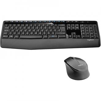 Logitech | MK345 | Keyboard and Mouse Set | Wireless | Mouse included | Batteries included | US | Black | USB | Wireless connect Logitech | MK345 | Keyboard and Mouse Set | Wireless | Mouse included | Batteries included | US | Black | USB | Wireless connect